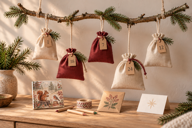 Adventskalender für Kinder ohne Süßkram und Plastik